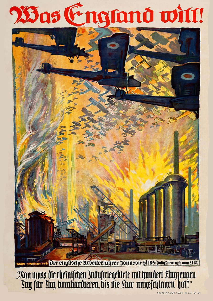 英国想要的东西！，1918年。 作者 埃贡·奇奇