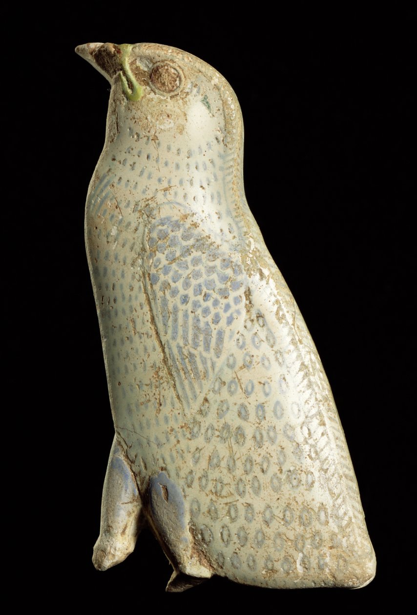 鹌鹑小鸡镶嵌，30世纪至托勒密时期（公元前380  -  30年）（彩陶） 作者 埃及人