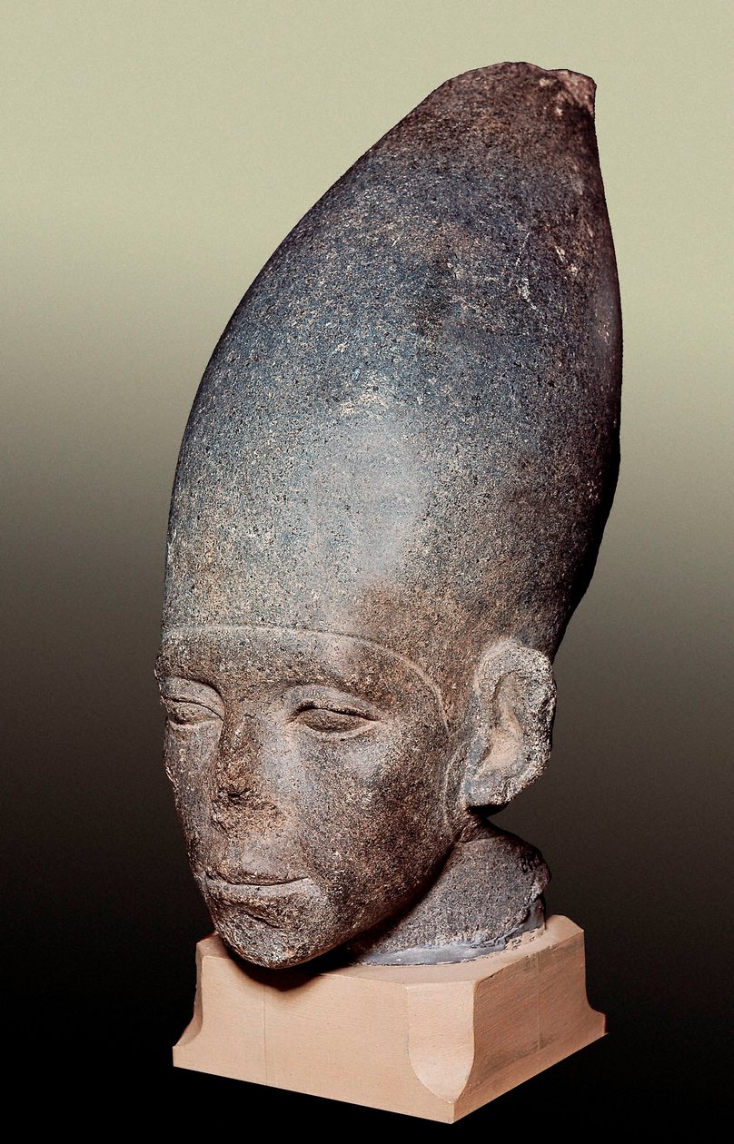 Portrait of Amenemhat I (Amen-em-ha I) 作者 埃及第十二王朝