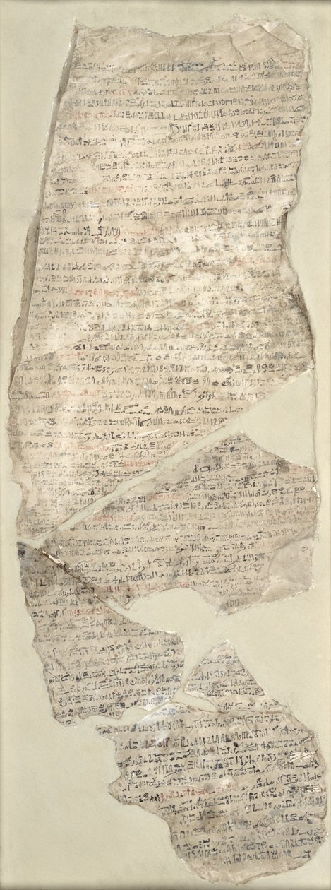 Sinuhe Ostracon，新王国（石灰石） 作者 埃及第十八王朝