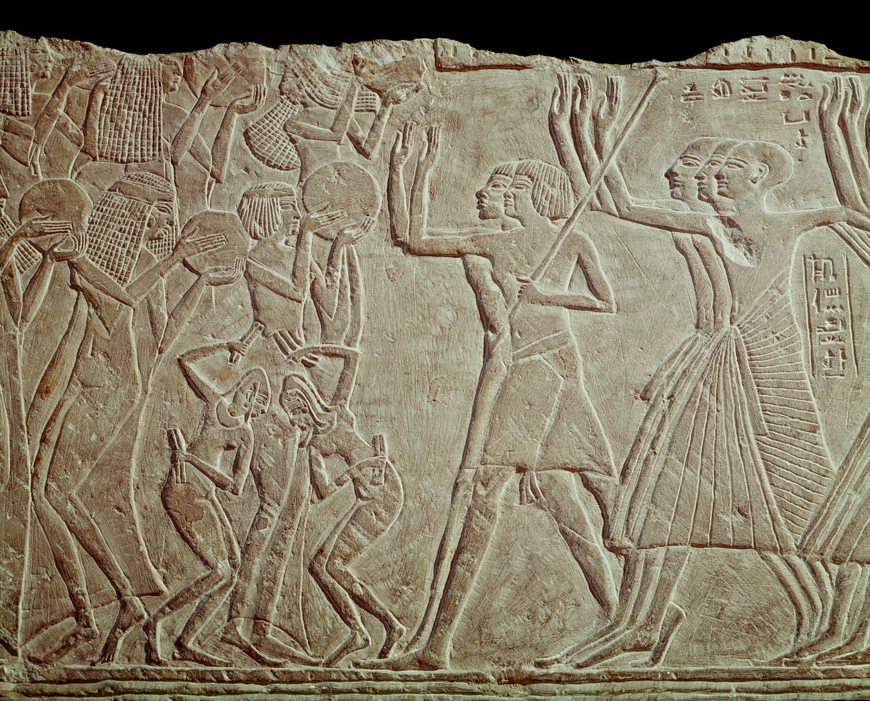 Farewell to the deceased (low relief 作者 埃及第19王朝