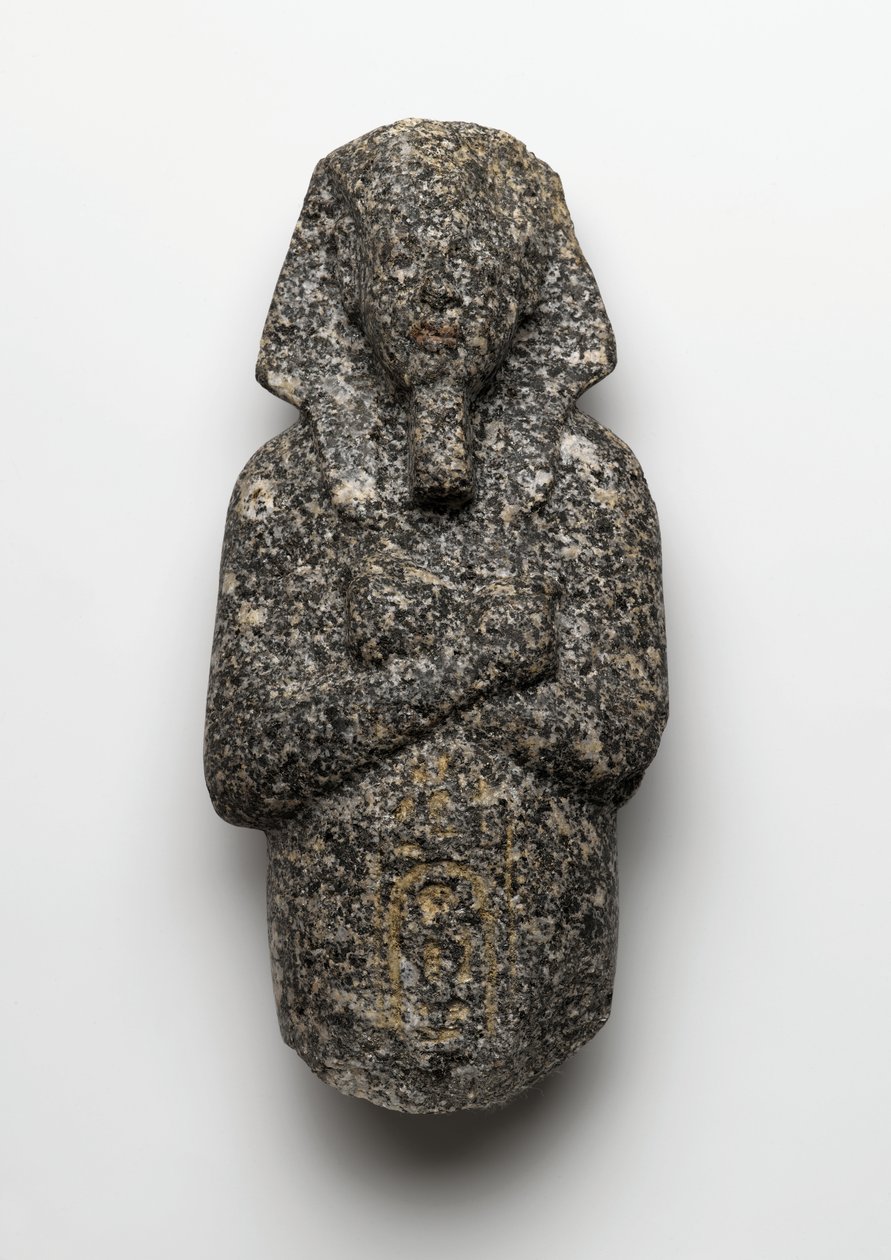 Ushabti来自新王国El Amarna的Amenophis IV（Akhenaten）（公元前1364-1347）（花岗岩） 作者 埃及第19王朝