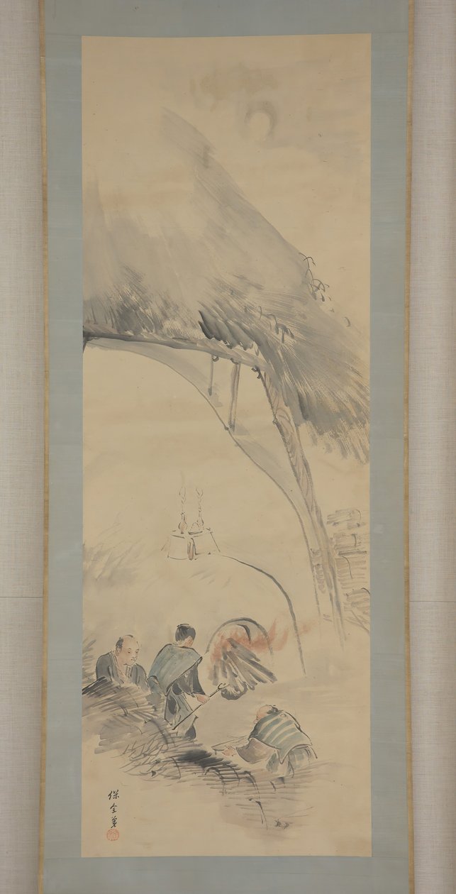 制作陶瓷，19世纪上半叶。 作者 荣乐诚