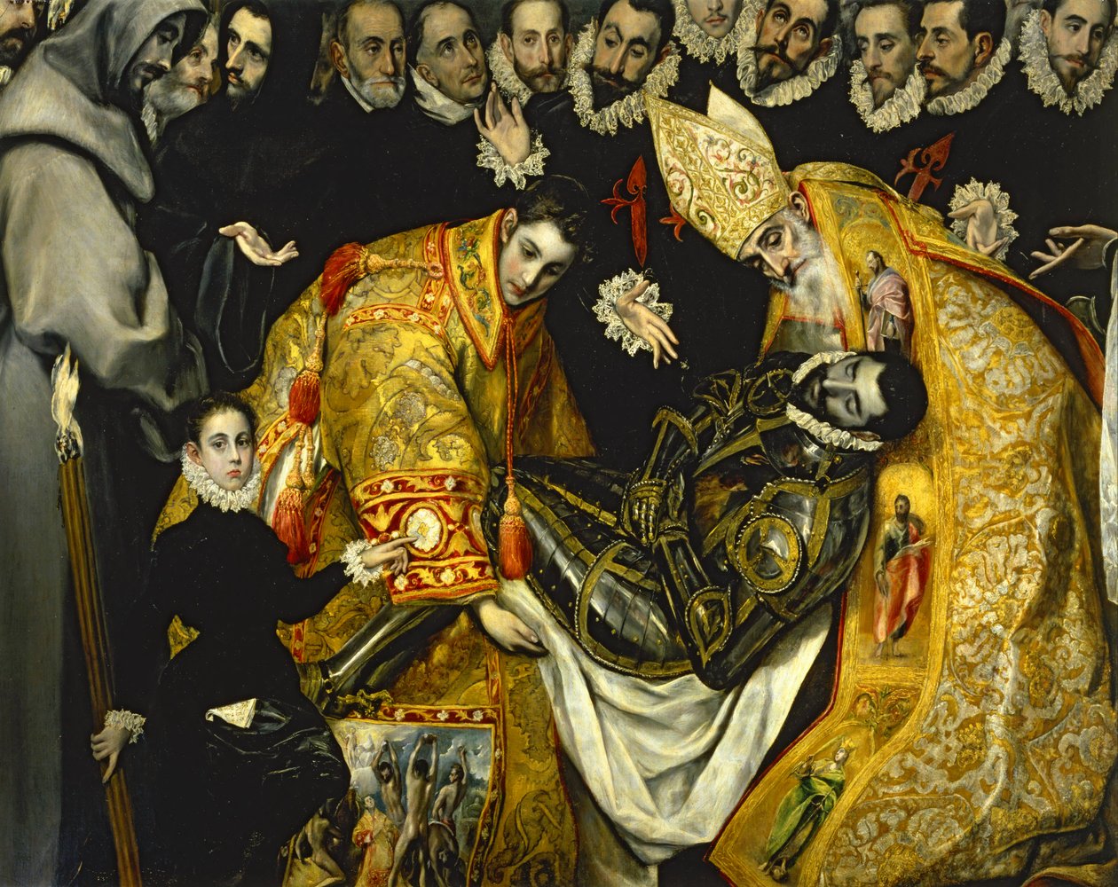 奥尔加斯伯爵的葬礼 作者 埃尔（1541-1614）格列柯