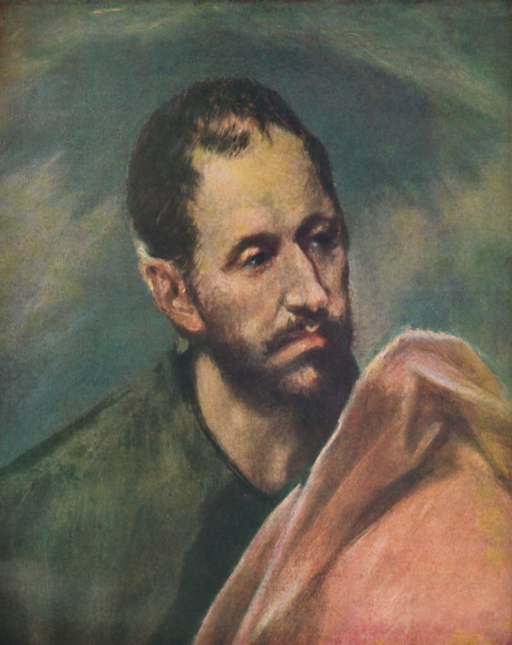 小使徒雅各布（Jacobus Minor）的使徒雅各布（James the Younger），c1600年作，1938年 作者 埃尔·格列柯