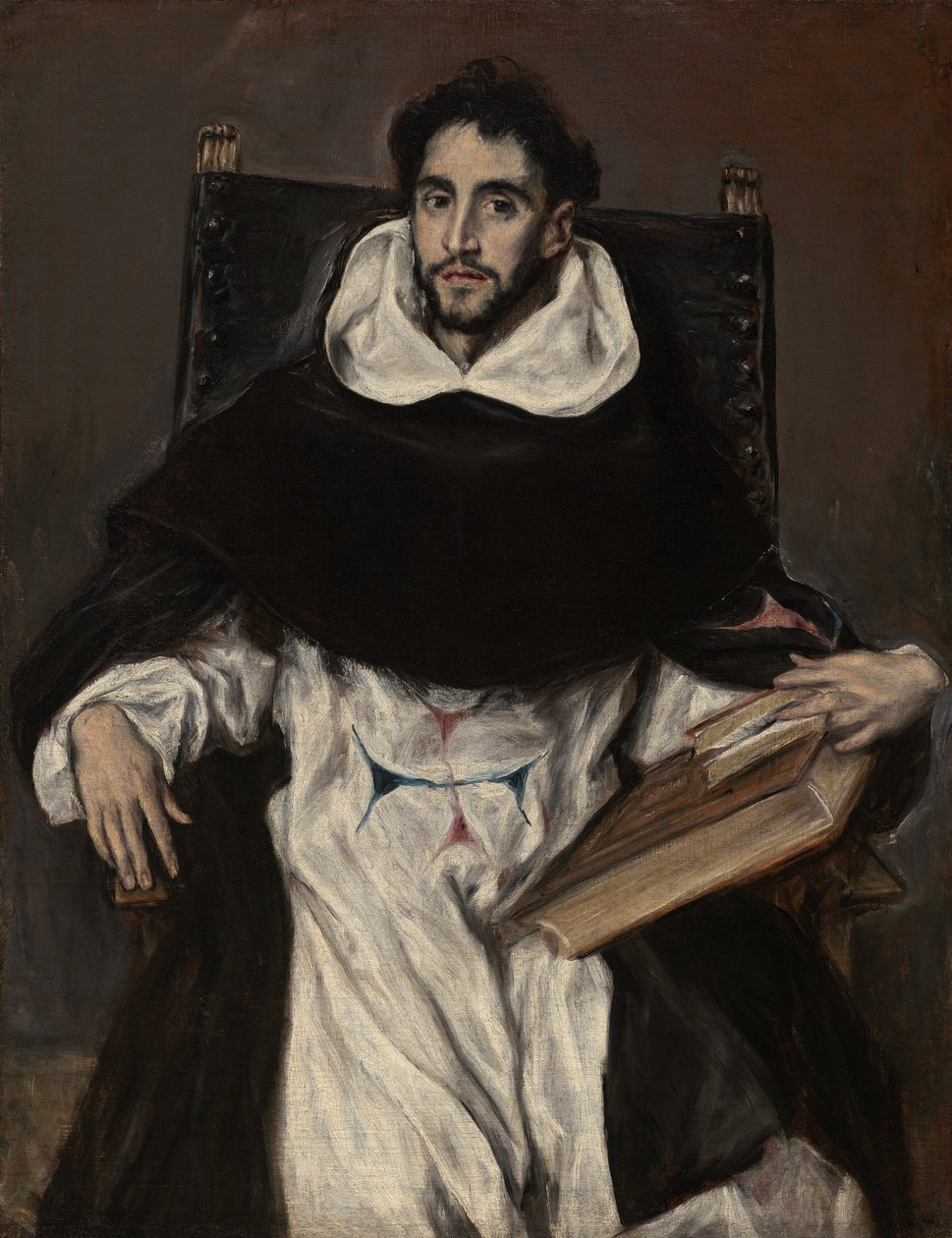 Fray Hortensio Félix Paravicino 作者 埃尔·格列柯