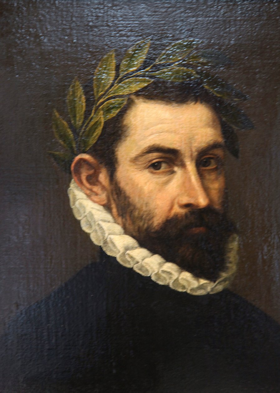 诗人Alonso Ercilla y Zuniga的画像》，约1576-1578年 作者 埃尔·格列柯