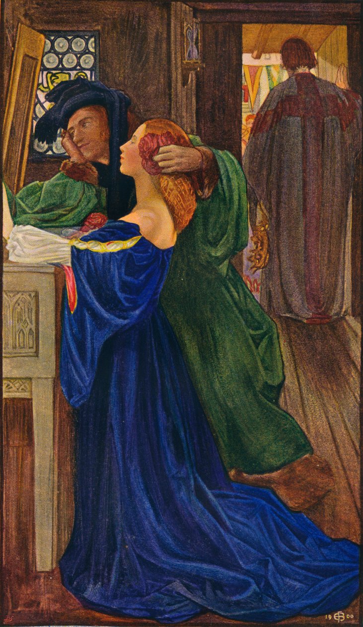 我已经娶了一个妻子，所以我不能来，1900 作者 埃莉诺 Fortescue-Brickdale