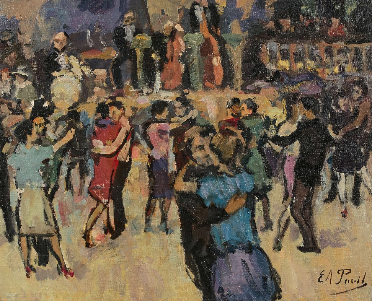 Bal Tabarin。 作者 艾莉·阿纳托尔·帕维尔