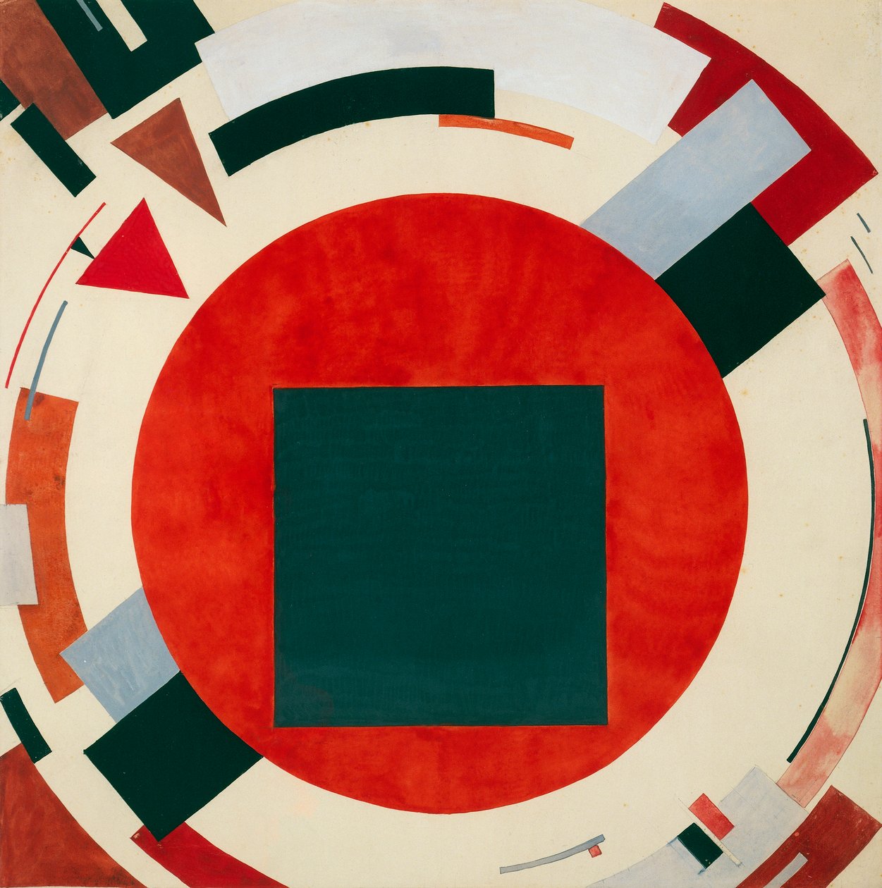Proun, 约1922年, El Lissitzky (1890-1941) 作者 埃利泽马科维奇利西茨基