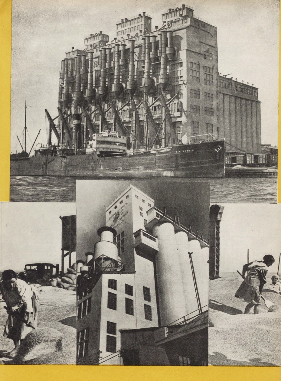 插图来自苏联建立社会主义，1933年。 作者 埃利泽马科维奇利西茨基