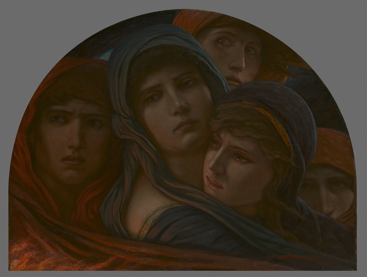 瞥见地狱，或恐惧，188898。 作者 伊莱休·维德