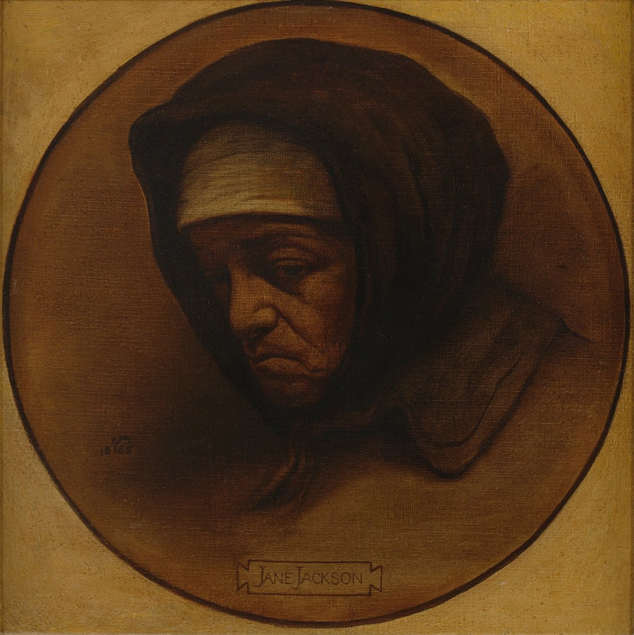 简·杰克逊（Jane Jackson），1865年 作者 伊莱休·维德