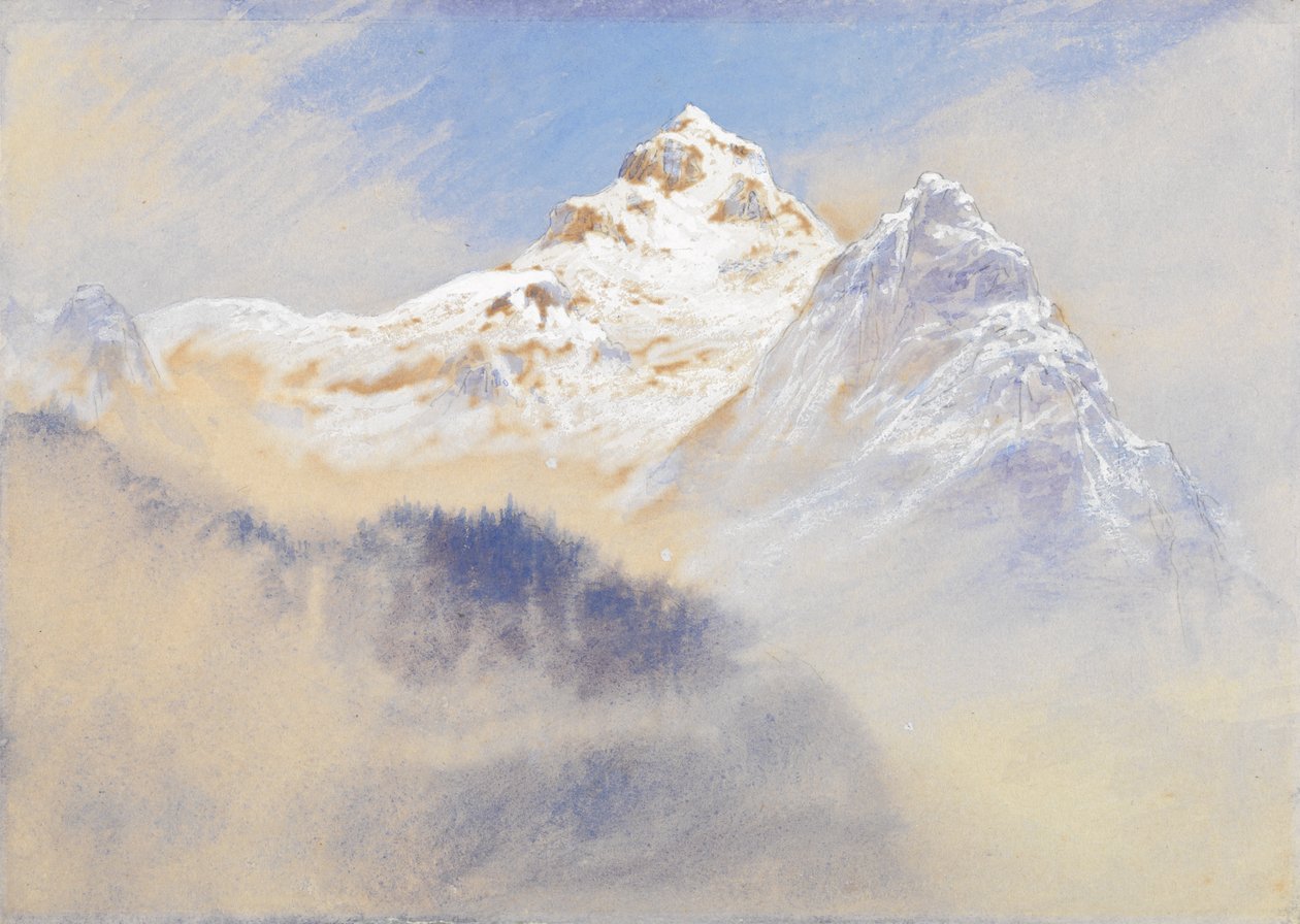 山景：从奥地利卡尼奥拉州伦根费尔德附近看到的特格隆阿尔卑斯山 作者 伊利亚·沃尔顿