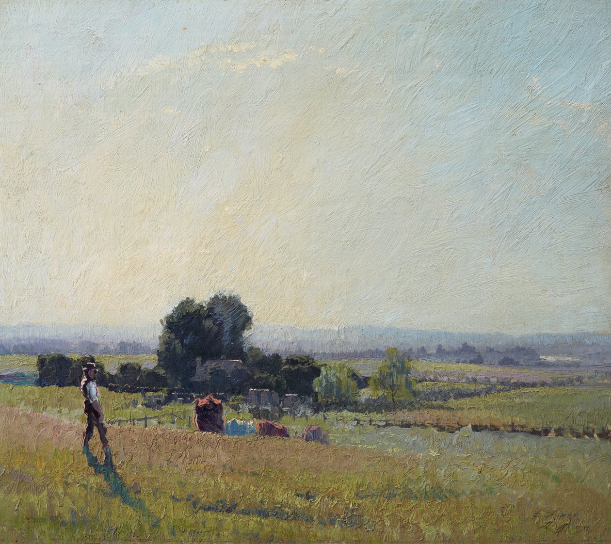 晨光 作者 艾略斯·格鲁纳（Elioth Gruner）