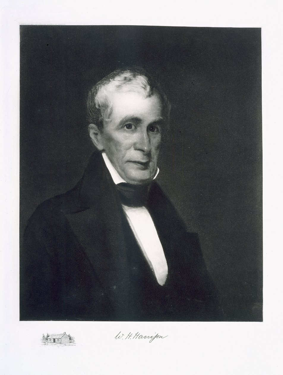 William Henry Harrison，美利坚合众国第9任总统，酒吧。 1901年（照相凹版） 作者 埃利法莱特·弗雷泽·安德鲁斯