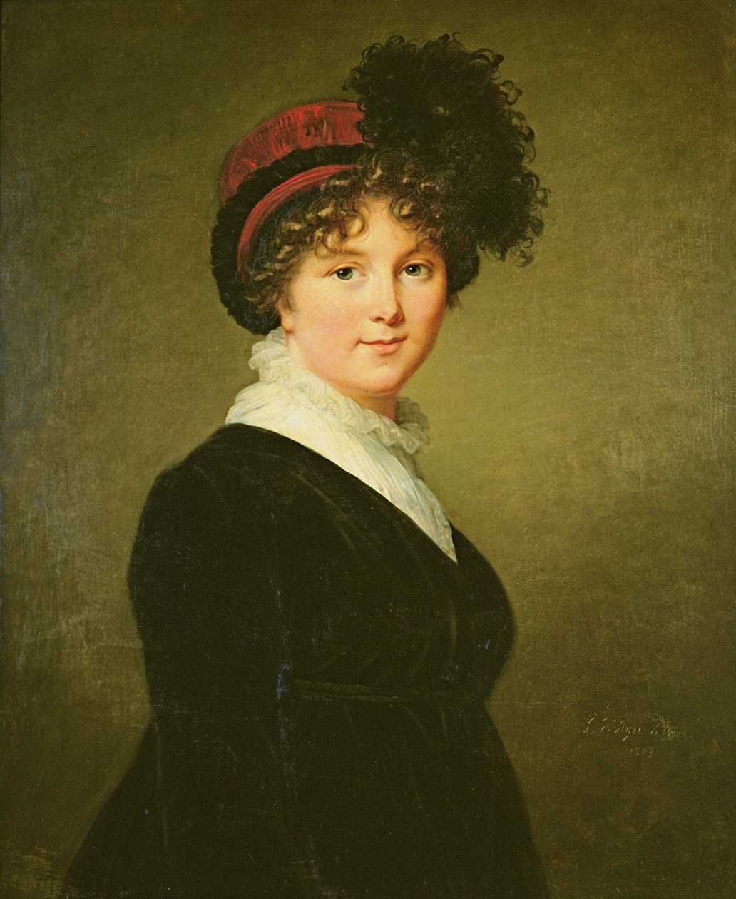 Arabella Cope，多西特公爵夫人画象 作者 伊丽莎白·路易丝·维吉·勒布朗