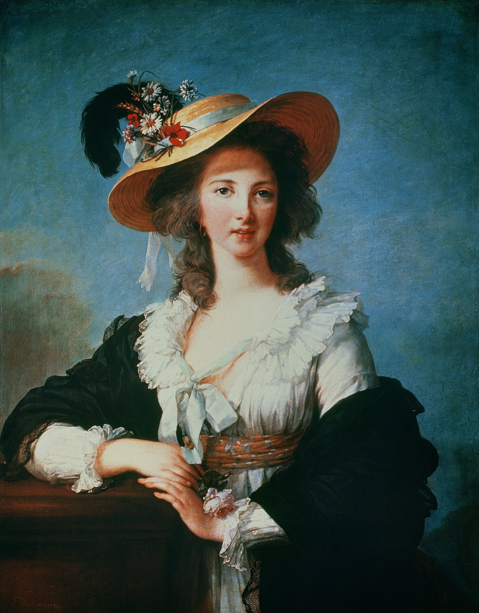 Polignac公爵夫人的肖像（c.1749-93） 作者 伊丽莎白·路易丝·维吉·勒布朗