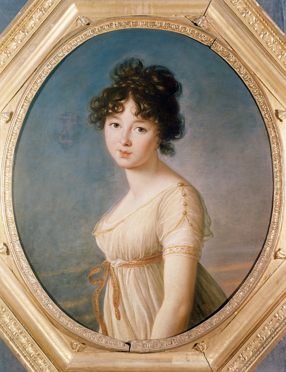 公主Aniela Angelique Czartoryska nee Radziwill，1802 作者 伊丽莎白·路易丝·维吉·勒布朗