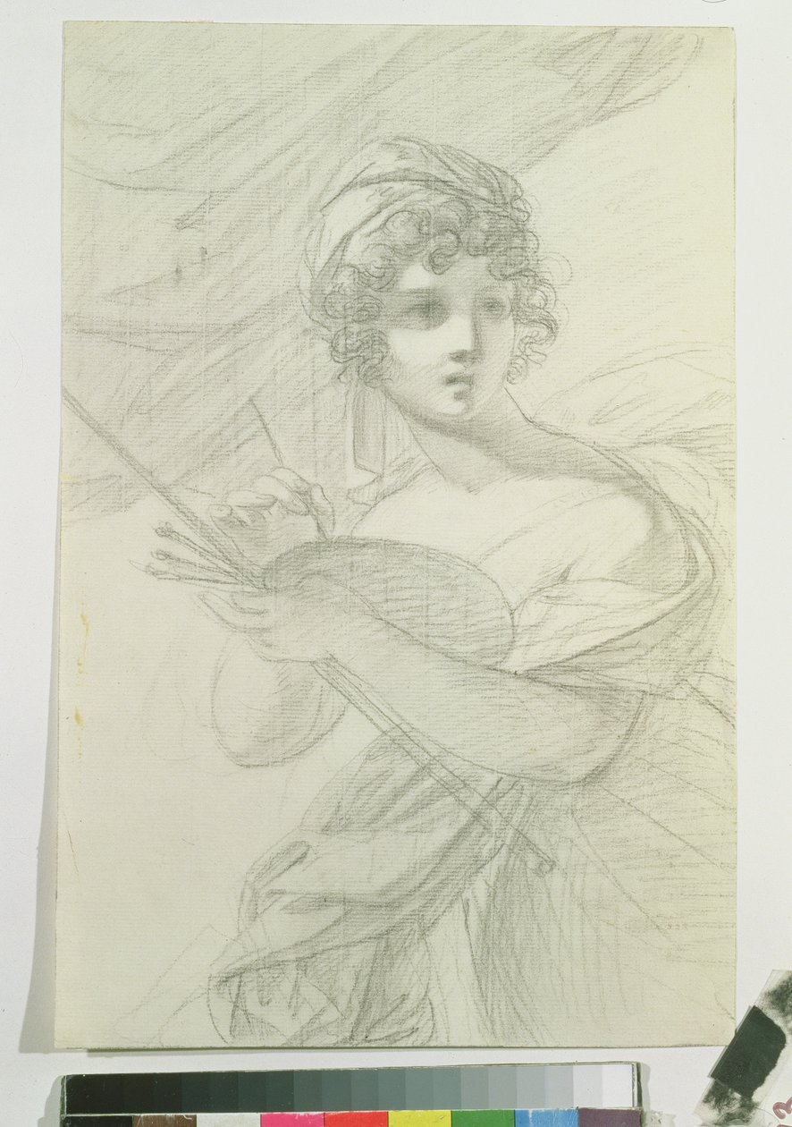 自画像，c.1800 作者 伊丽莎白·路易丝·维吉·勒布朗