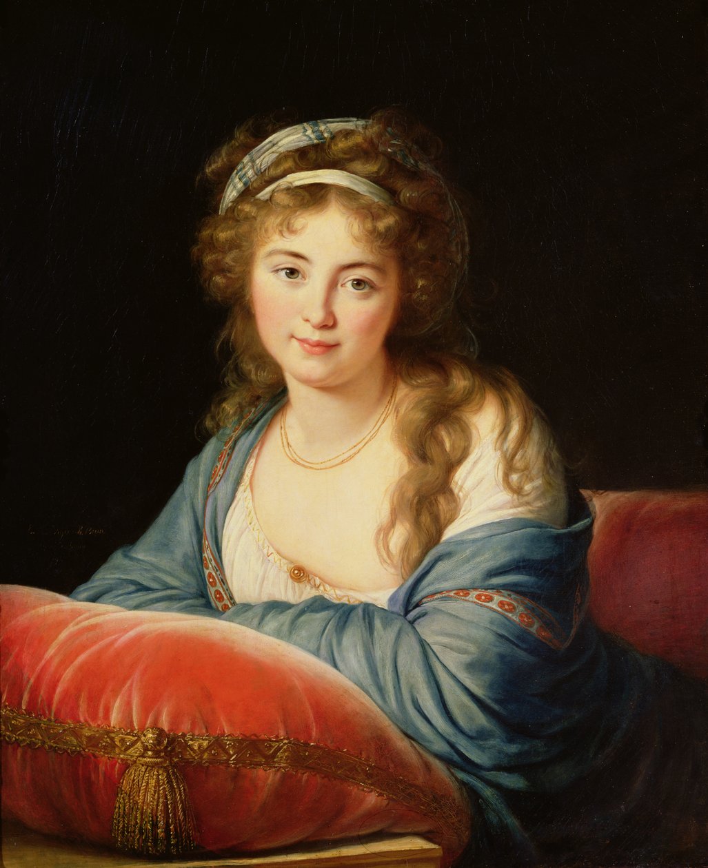 伯爵夫人Catherine Vassilievna Skavronskaia（1761-1869）1796 作者 伊丽莎白·路易丝·维吉·勒布朗