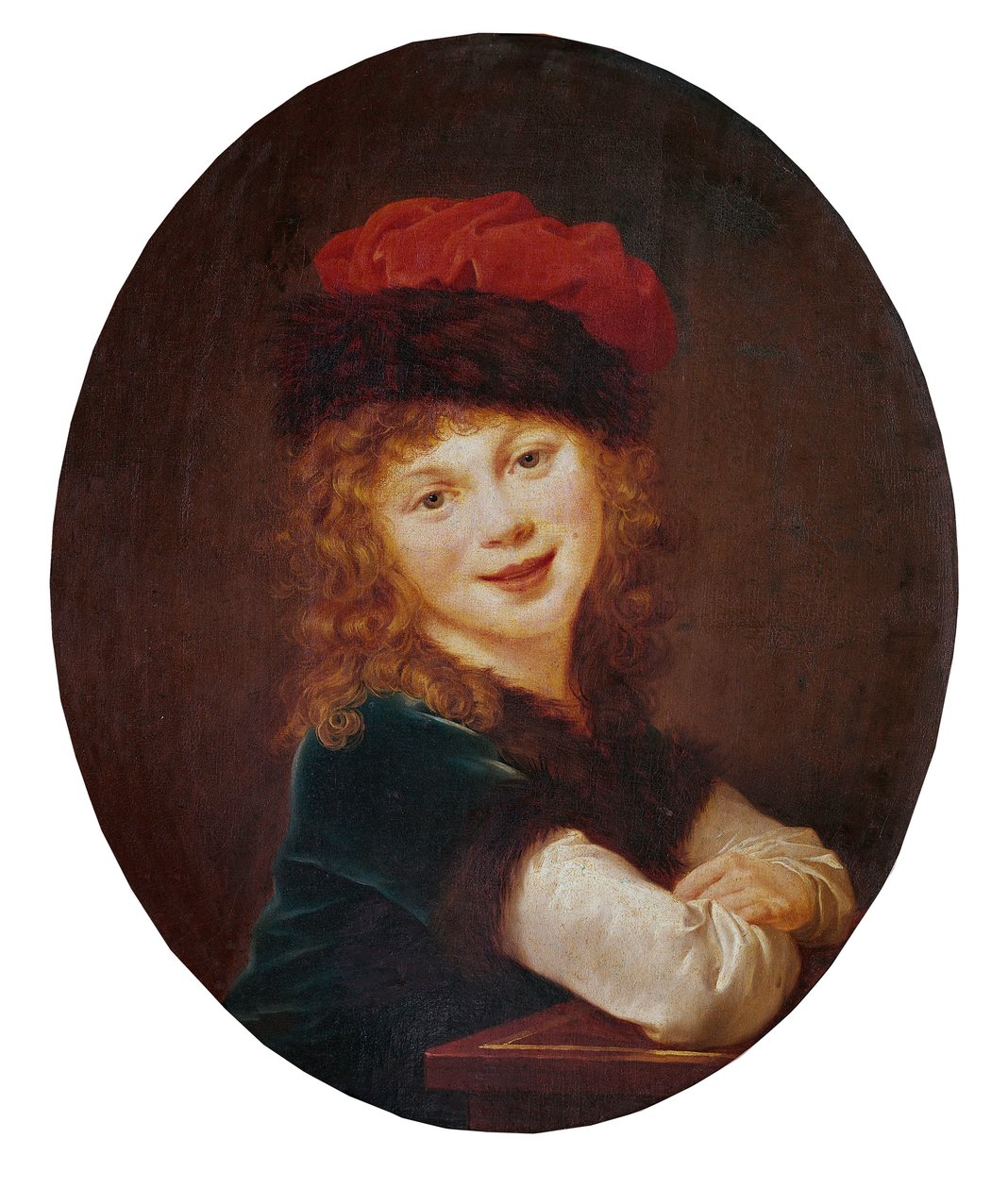 Portrait of Julie Lebrun 作者 伊丽莎白·路易丝·维吉·勒布朗