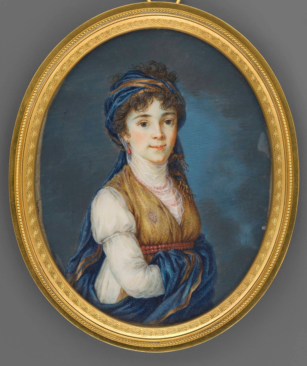 安娜·格里戈里耶夫娜公主的画像Beloselskaya-Belozerskaya 1773-1846。 作者 伊丽莎白·路易丝·维吉·勒布朗
