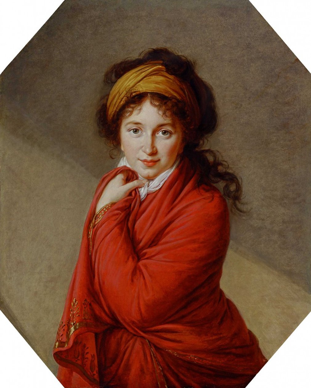 Varvara Nikolayevna Golovina的肖像17661821，内里哥利兹纳，1797-1799年 作者 伊丽莎白·路易丝·维吉·勒布朗