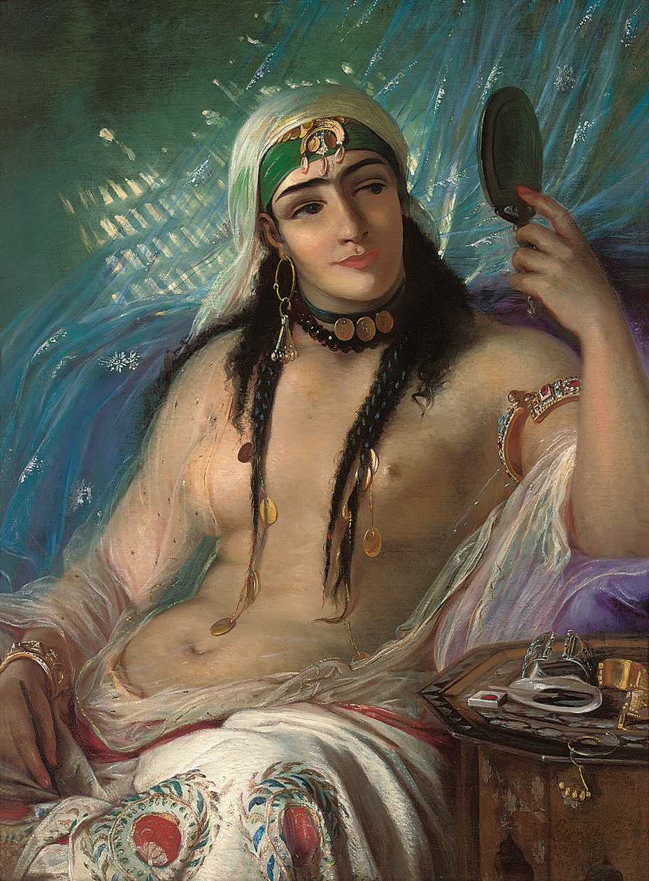 d形 作者 伊丽莎白·玛丽亚·安娜（Elisabeth Maria Anna）Jerichau Baumann