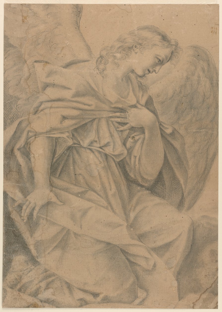 下跪的天使 作者 伊丽莎白·赛拉妮（Elisabetta Sirani）