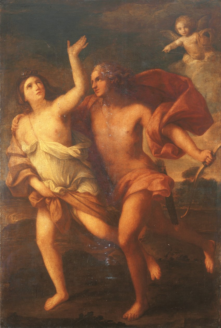 达芙妮和阿波罗 作者 伊丽莎白·赛拉妮（Elisabetta Sirani）