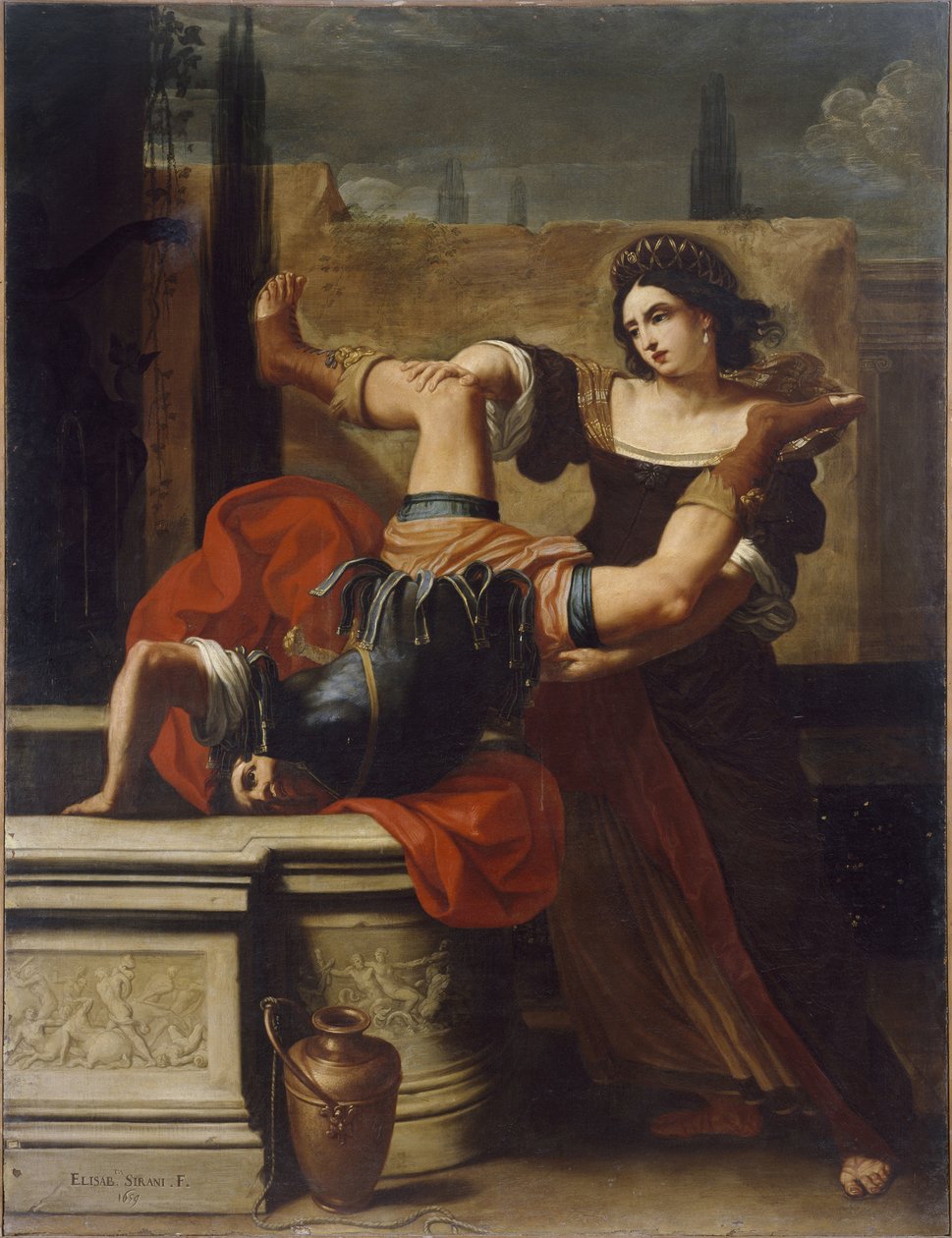 提莫克利娅杀死色雷斯船长》，伊丽莎白-西拉尼（Elisabetta Sirani）著 作者 伊丽莎白·赛拉妮（Elisabetta Sirani）