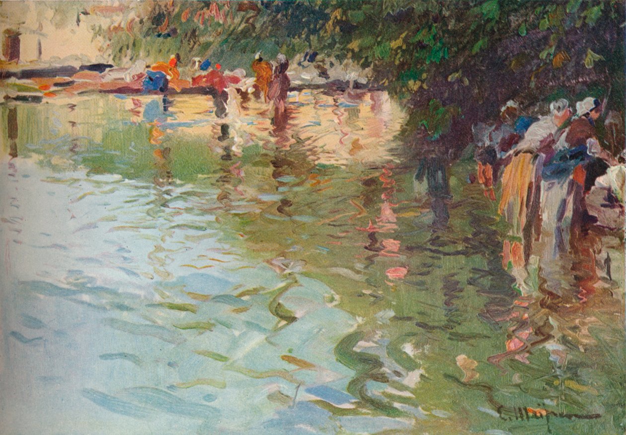 在蓬特韦德拉，c1904年 作者 Eliseo Meifren y Roig
