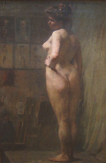 模特儿 作者 伊丽莎·维斯康蒂（Eliseu Visconti）