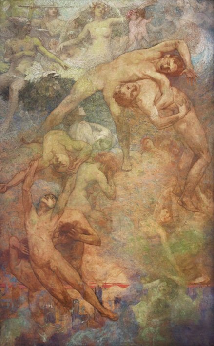 进展 - 巴西国家图书馆小组 作者 伊丽莎·维斯康蒂（Eliseu Visconti）