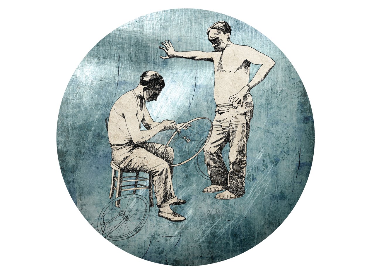 Old Timeys，2014（丝网印刷） 作者 伊丽莎·索思伍德（Eliza Southwood）
