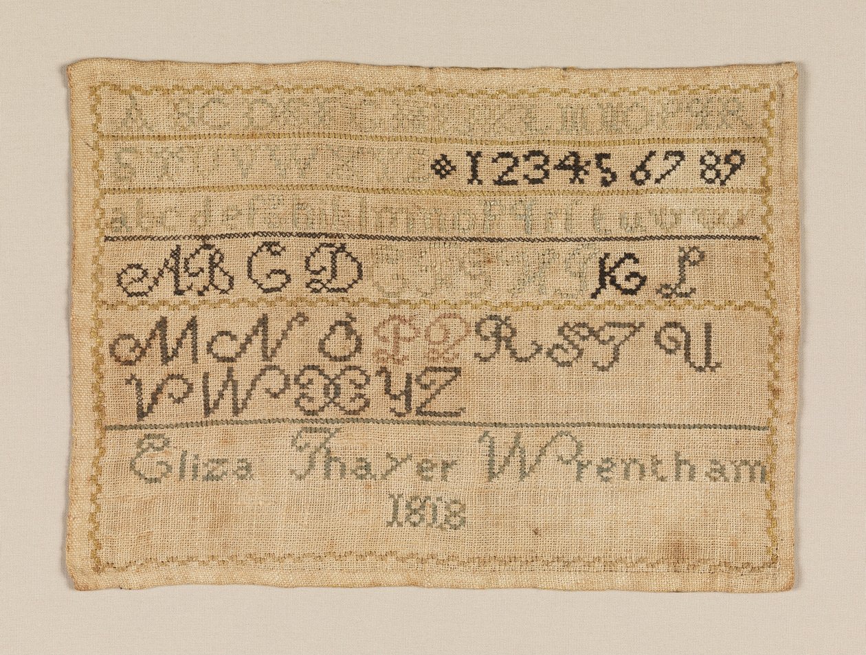 取样器 作者 艾丽莎·泰耶·伦瑟姆（Eliza Thayer Wrentham）