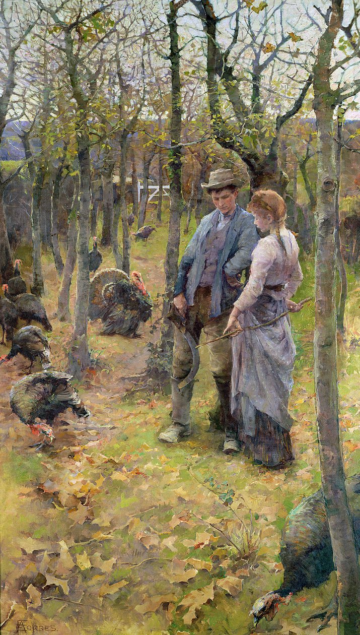The Wood of the Woods，exh.1894 作者 伊丽莎白阿德拉斯坦霍普福布斯