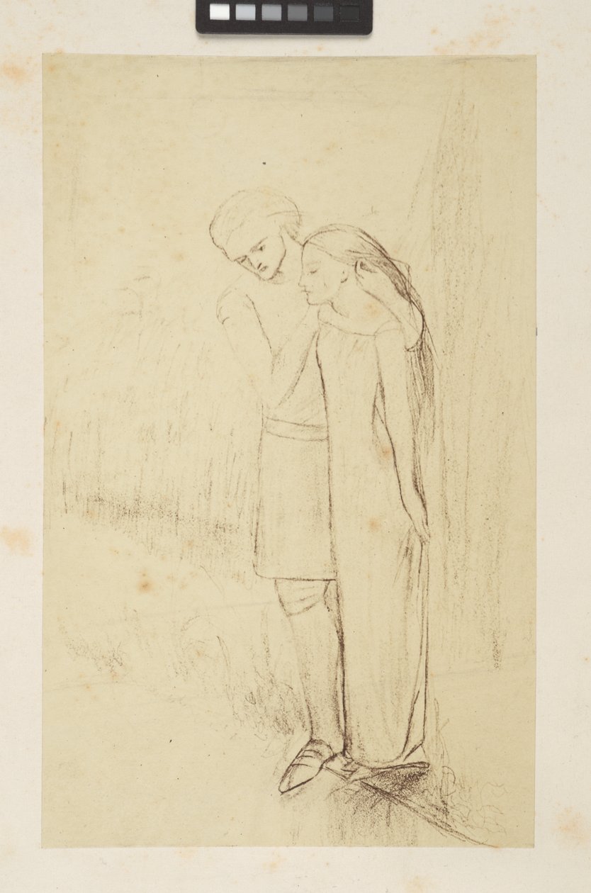 设计和草图 作者 伊丽莎白·埃莉诺 (1834-62) 西达尔
