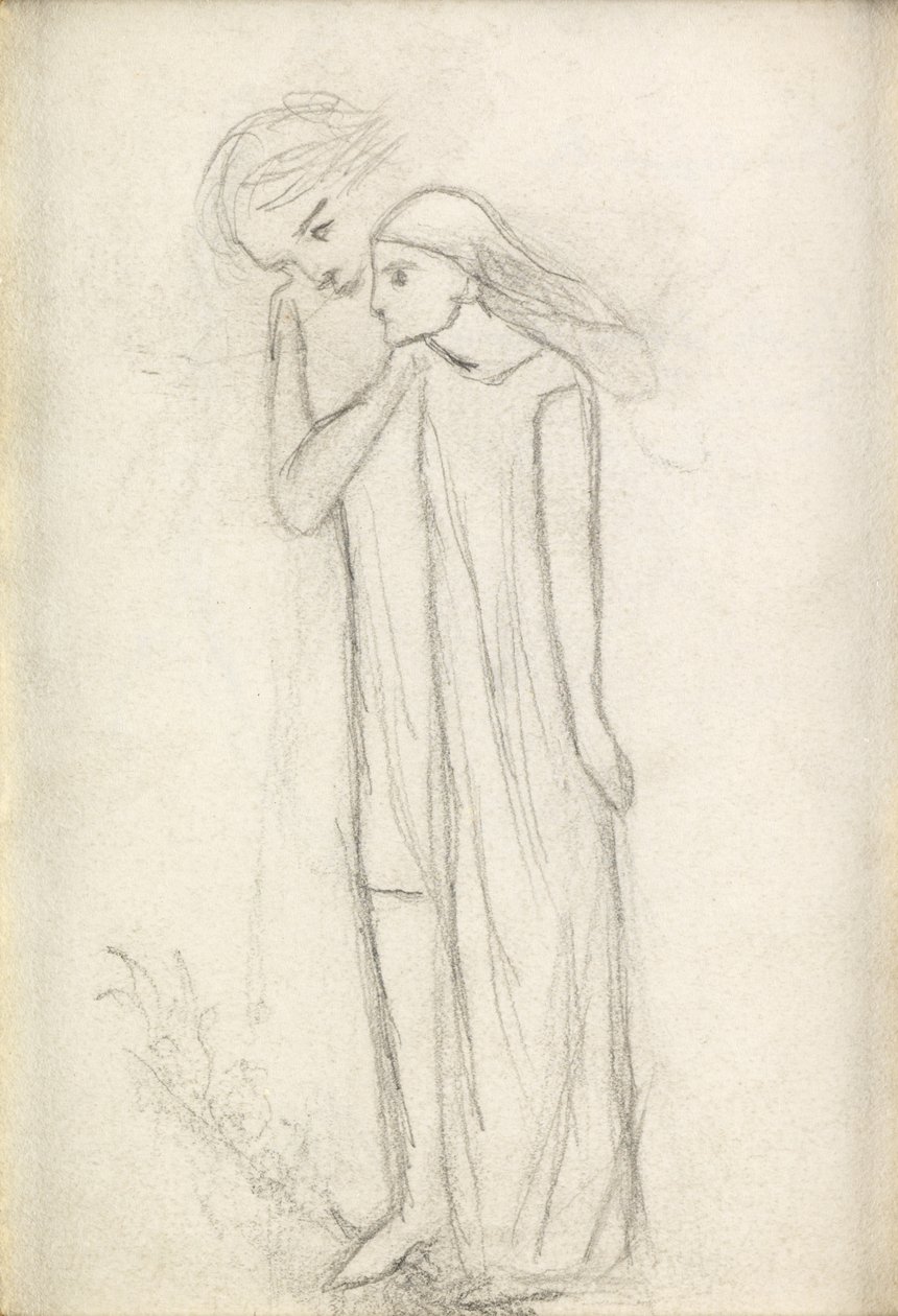 La Belle Dame Sans Merci，约1855年 作者 伊丽莎白·埃莉诺·西达尔