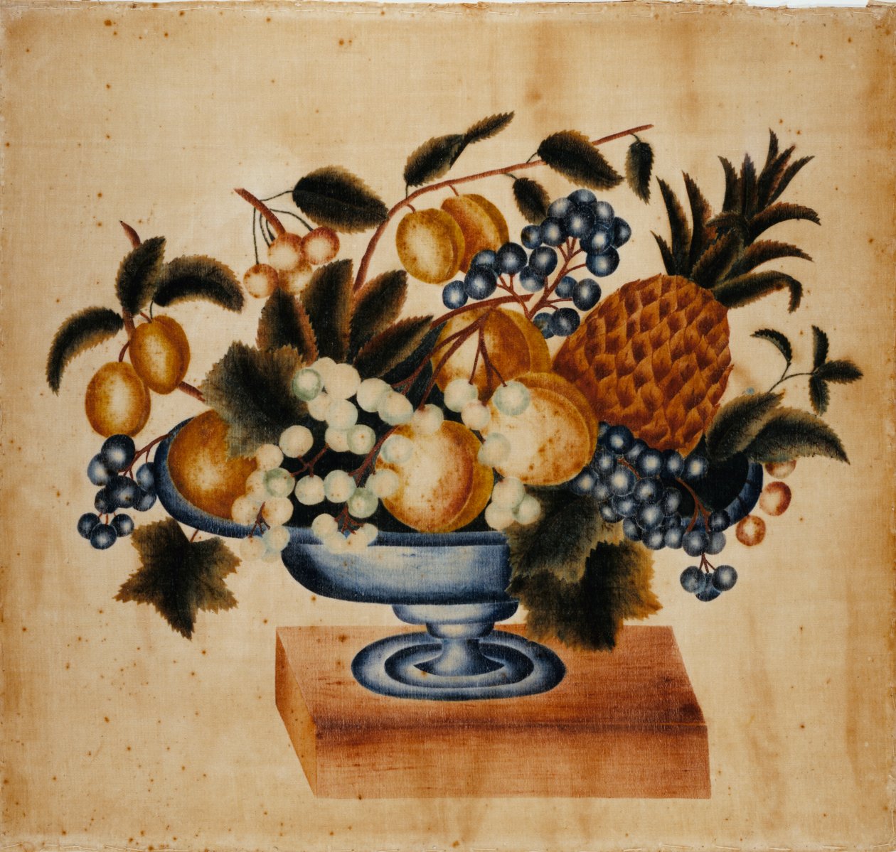 静物，约1830-1848年。 作者 伊丽莎白·W·卡普伦
