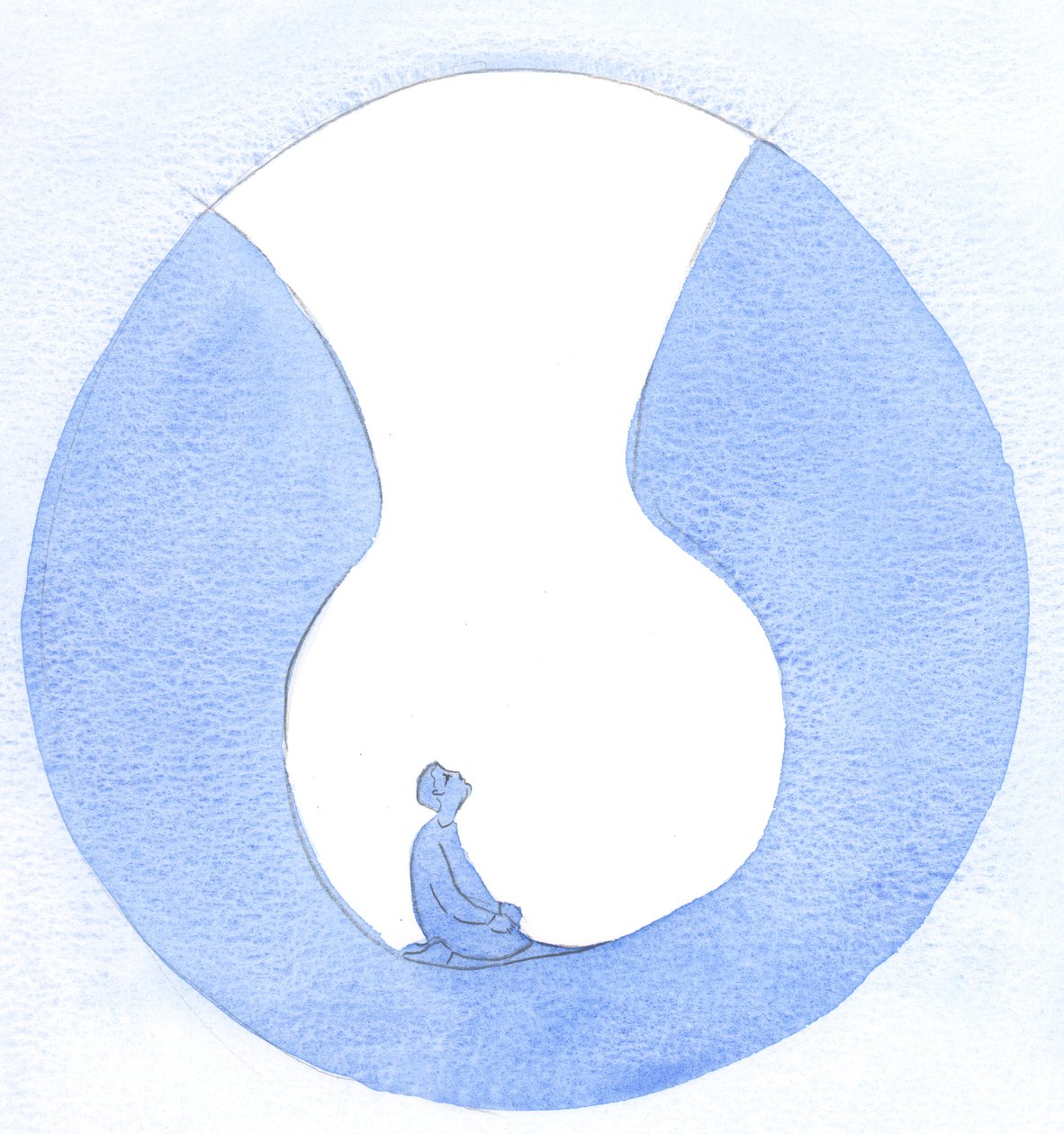 当我跪下祈祷时，我全无力，就像在基督面前破烂的乞：一样：他爱我！他用温暖和爱心爱我！，2000年（纸上水） 作者 伊丽莎白王