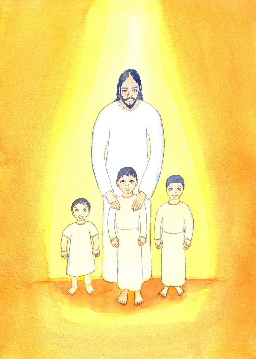 一个男人在脖子上放一块磨石要好过伤害一个小孩子，2001年（纸上写有），这会更好。 作者 伊丽莎白王
