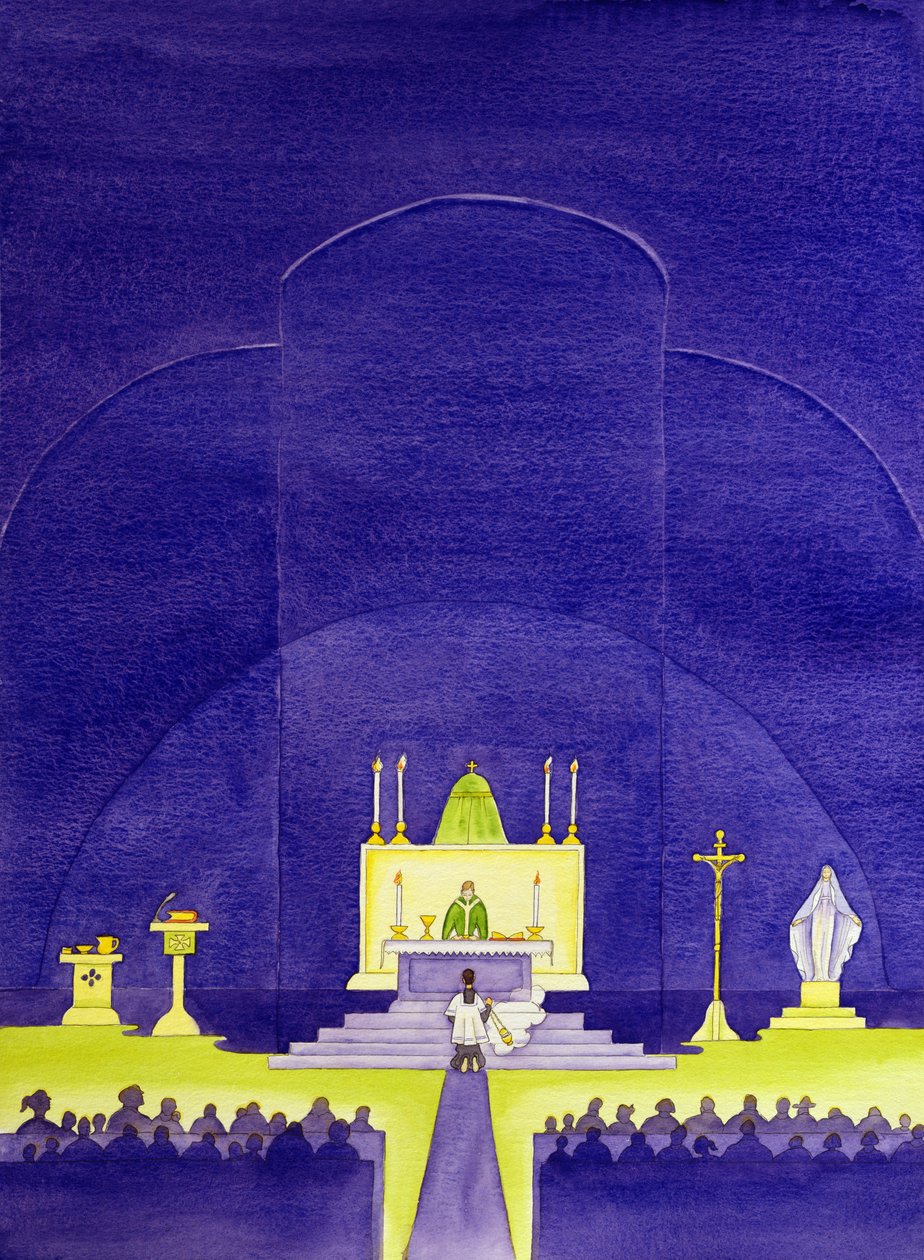 2006年，我们的教堂是奉献祈祷和敬拜的圣地（纸上写有w - c） 作者 伊丽莎白王