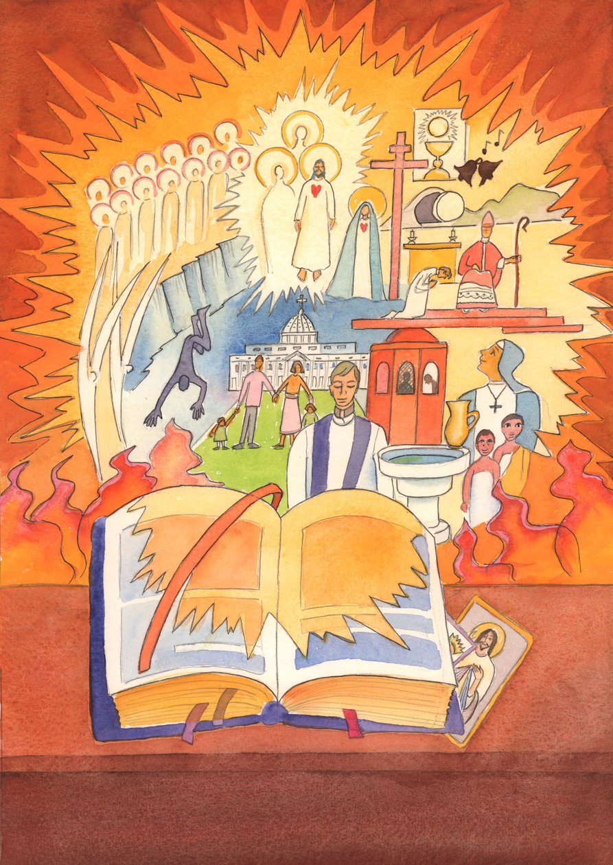 整个天主教信仰都包含在Missal中，并在2003年礼仪大典中庆祝（带纸质w - c） 作者 伊丽莎白王