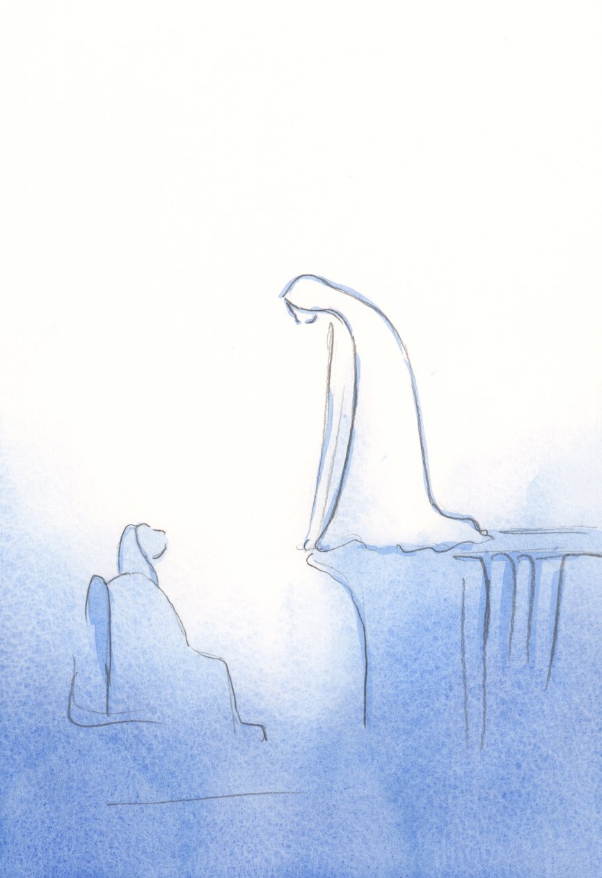 当我请求夫人的帮助时，她听到我的声音，2002年（纸上写有w - c） 作者 伊丽莎白王