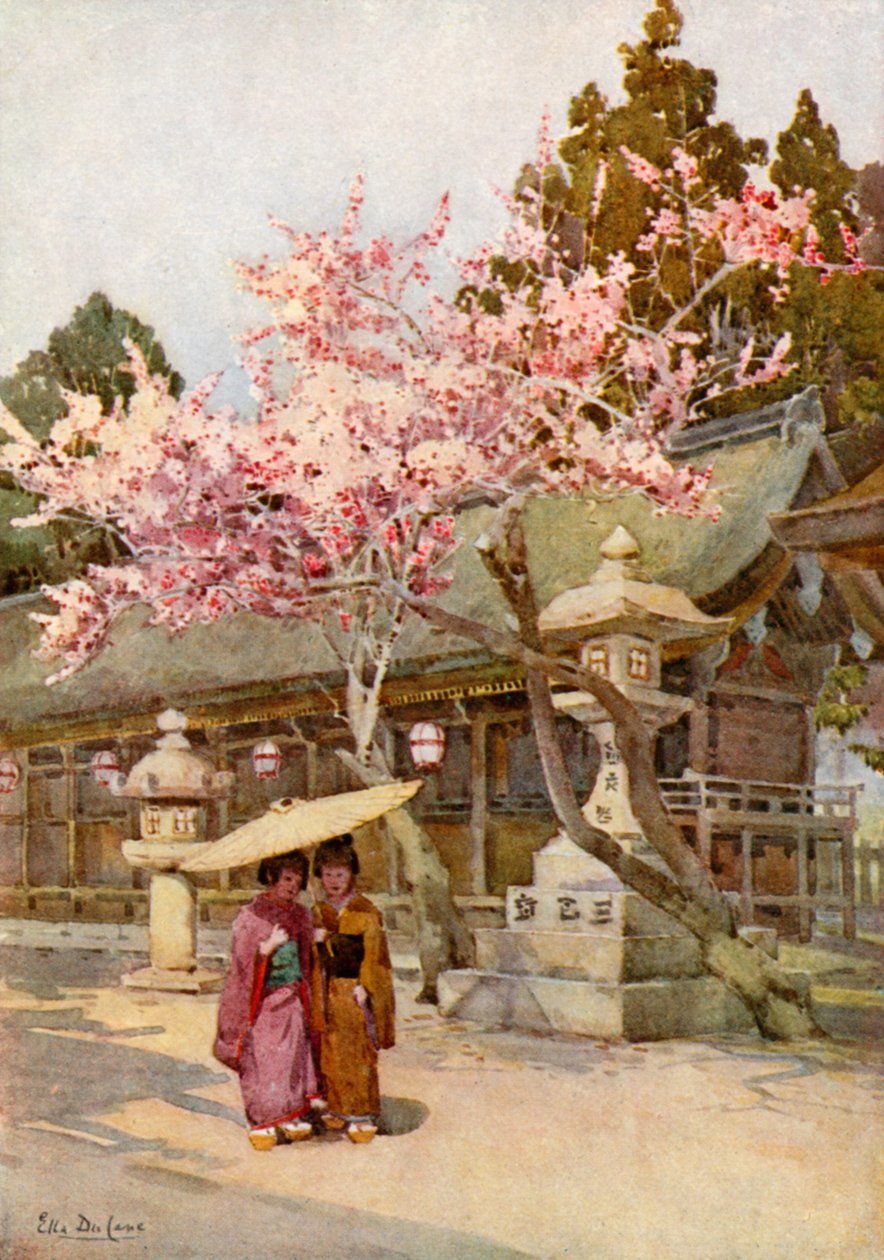 梅花时节》（彩色石印版） 作者 艾拉·杜甘蔗
