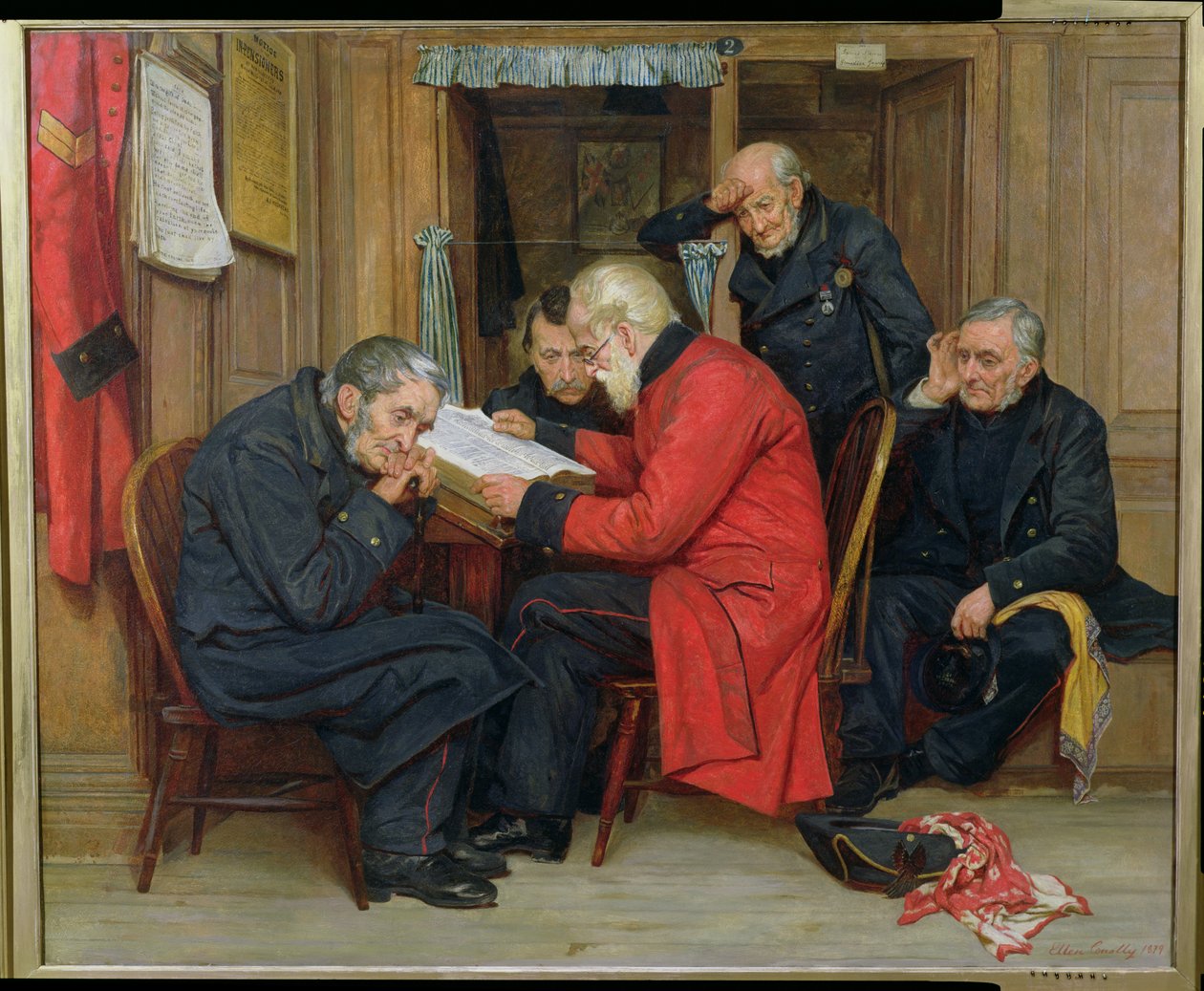 1879年，长期守卫的切尔西养老金领取者 作者 埃伦·科诺利