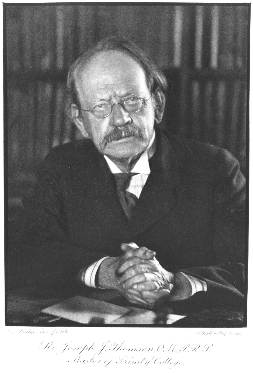 Joseph Joseph Thomson爵士的肖像（1856-1940），c.1920-30 作者 艾略特和弗莱工作室