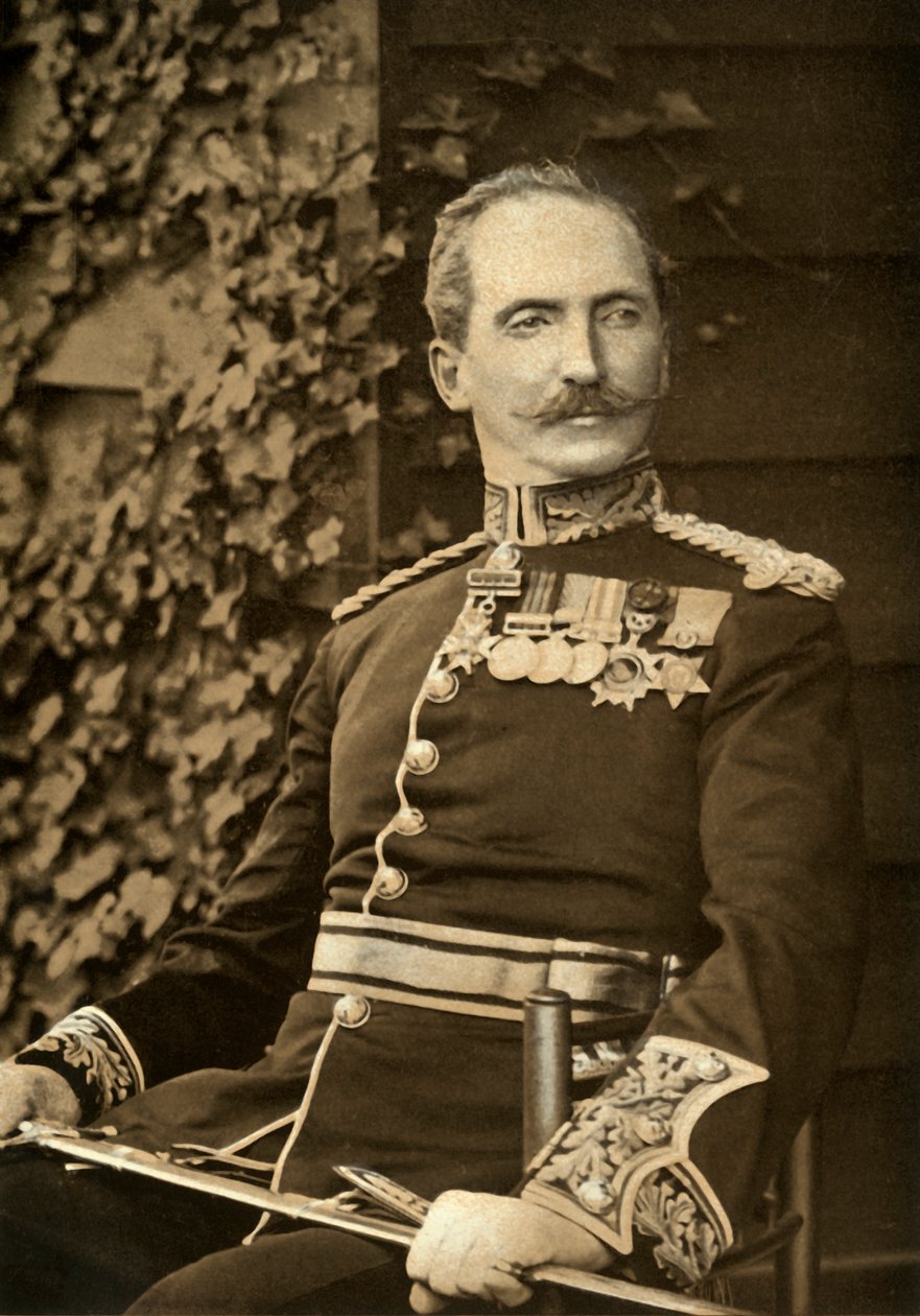 A. Fitzroy Hart少将，C.B.》，1900年。 作者 埃利奥特和弗莱